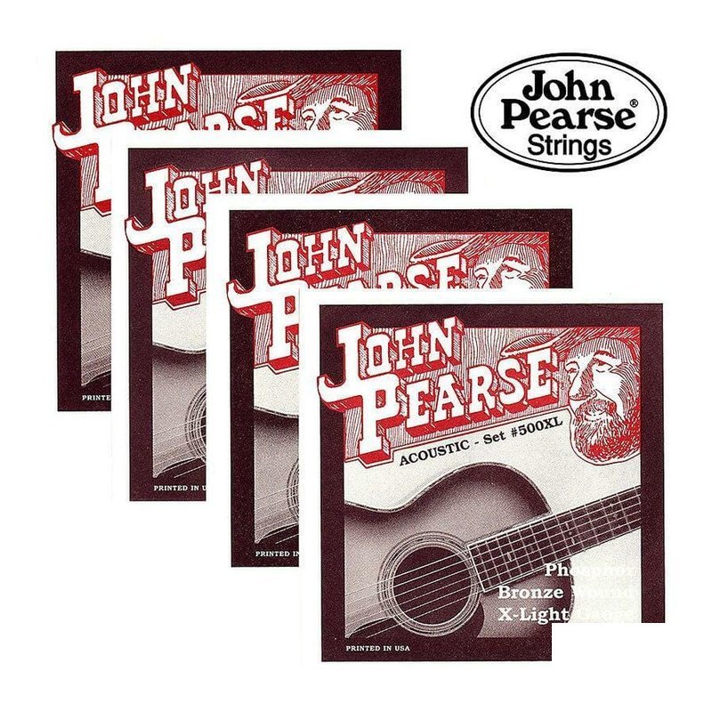 美製 John Pearse 磷青？ 木吉他弦 500XL 550SL 570C 600L 700M Phosphor Bronze — 三峽吉他 / Bass