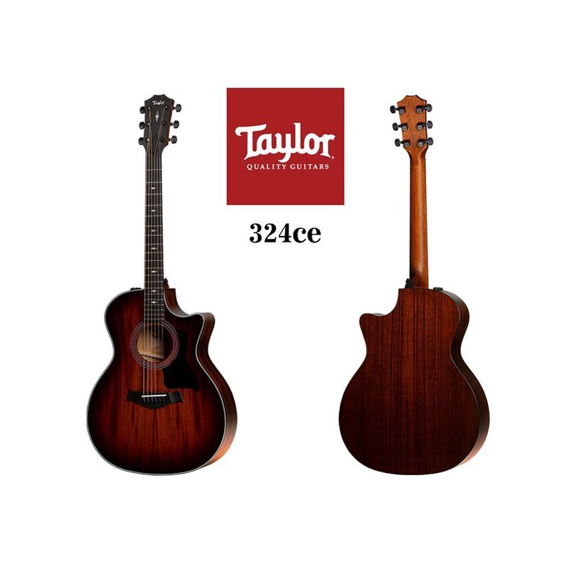 Taylor 324ce 電木吉他 TLGF-324-CE — 三峽吉他 / Bass