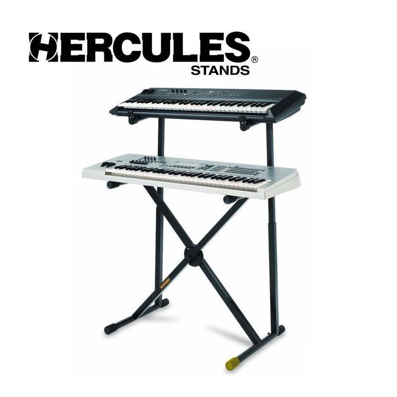 Hercules 海克力斯 KS210B 電子琴架 雙X型 雙層 鍵盤架 — 三峽鍵盤 / 鋼琴