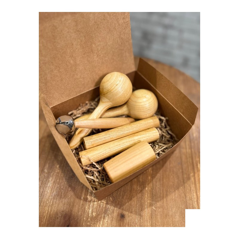 åºæ¸ 023 奧福樂器 木製 4件組 ORFF 兒童樂器 — 三峽配件 / 週邊