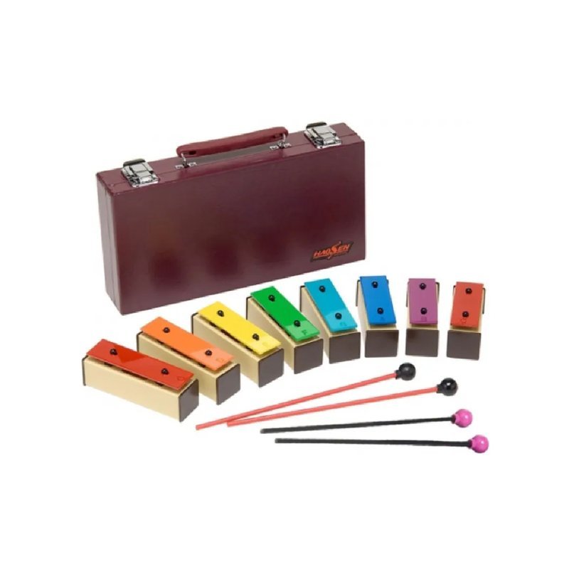 HAOSEN HAOSEN / HMB-8RB 8音 彩虹鍵 桌上音磚 — 三峽配件 / 週邊