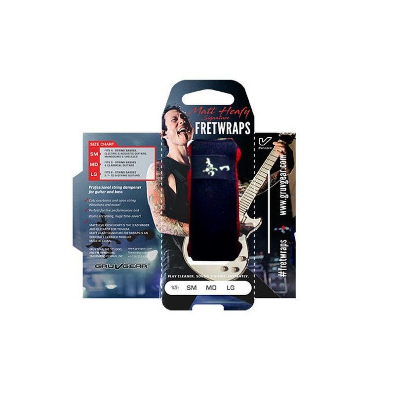 Gruv Gear FW-MKH MATT HEAFY簽名款 悶音束帶 FretWrap — 三峽配件 / 週邊