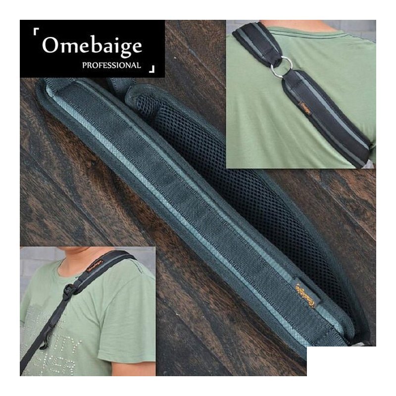 全新 Omebaige BGAC25 高級 å 厚 薩克斯風 斜肩 背帶 è¶ 柔布料 安全耐用扣環 — 三峽配件 / 週邊