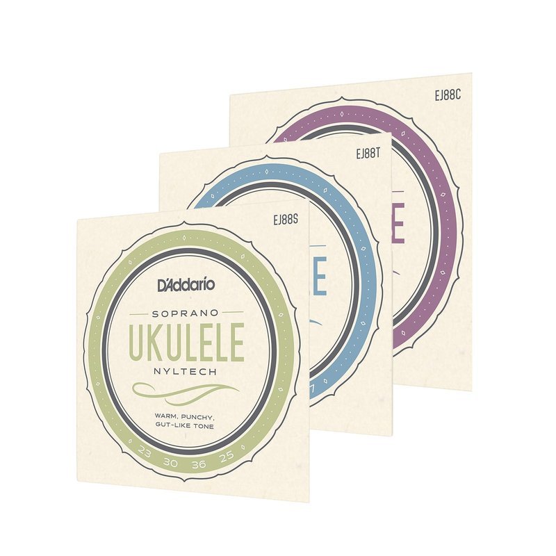 D'Addario EJ88S/EJ88C/EJ88T 烏克麗麗弦 Nyltech — 三峽烏克麗麗弦