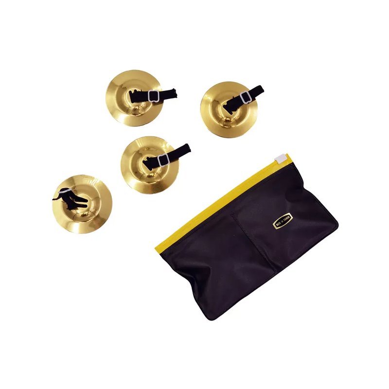 HAOSEN HAOSEN / HFC-03B 附夾鏈收納袋 手指銅鈸(組) — 三峽鼓 / 打擊