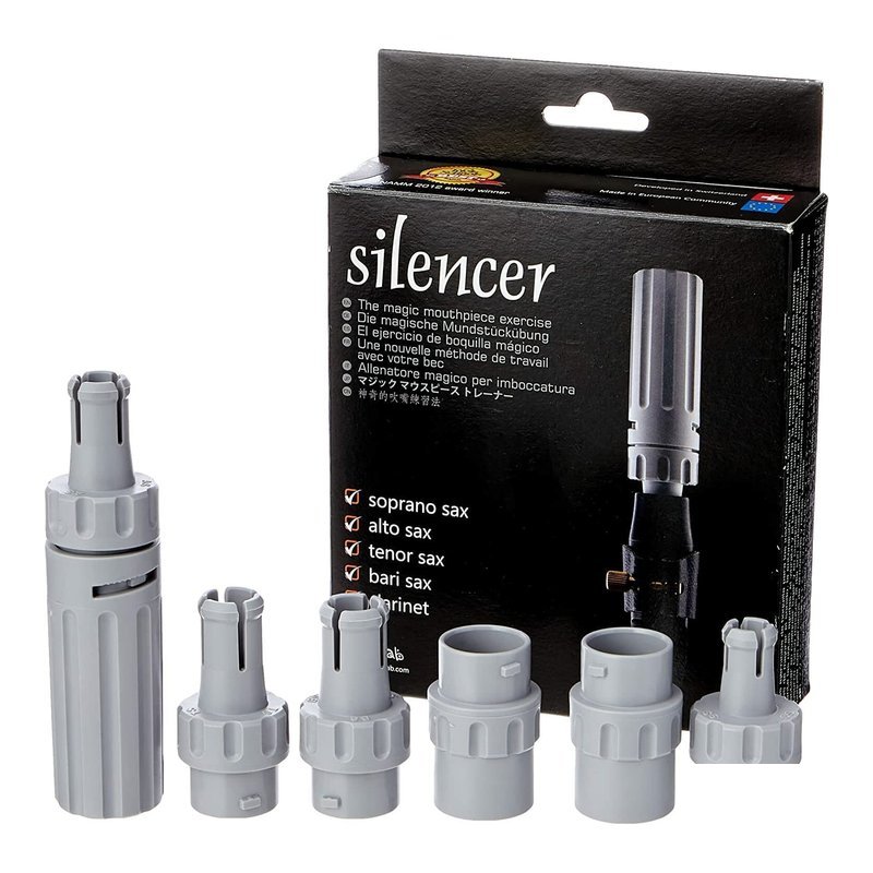 610351 瑞士 Jazzlab Silencer MK2 吹嘴練習器 薩克斯風 黑管消音器 吹嘴練習 — 三峽吹嘴