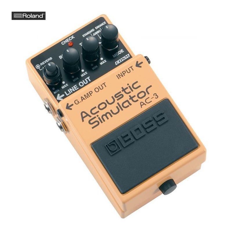 BOSS BOSS AC-3 空心吉他模擬 效果器 單顆 電吉他變成木吉他模組 — 三峽木吉他 / 民謠吉他