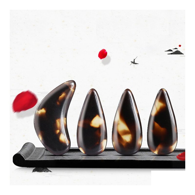 蓼風 古箏指甲 遙指 半月形 各尺寸 兒童適用 34-G02 — 三峽配件 / 週邊