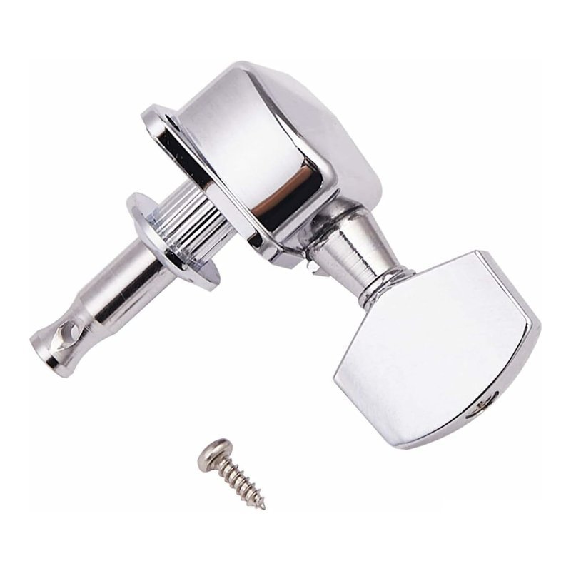 ALICE Alice AL-015P 吉他旋鈕 吉他弦鈕 覆蓋式鍍鎳 (1套6入) — 三峽木吉他 / 民謠吉他