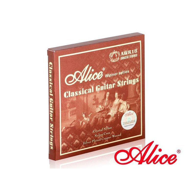 ALICE AWR18-N 古典吉他弦 水晶尼龍弦 — 三峽古典吉他弦