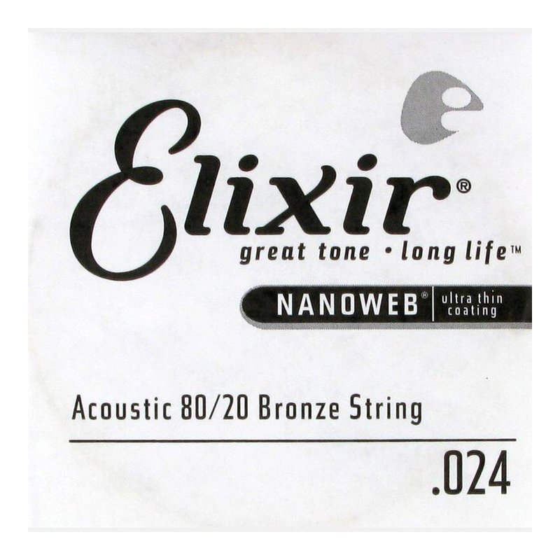 木吉他弦 第三弦 G弦 美國 Elixir é»é 15122/15123/15124 80/20 Bronz — 三峽吉他 / Bass