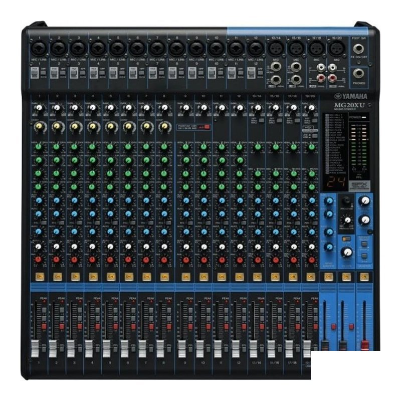 YAMAHA MG20XU混音機 (MG20X) — 三峽錄音 / 音響