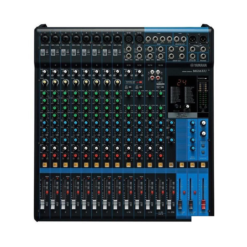 YAMAHA MG16XU混音機 (MG16X) — 三峽錄音 / 音響