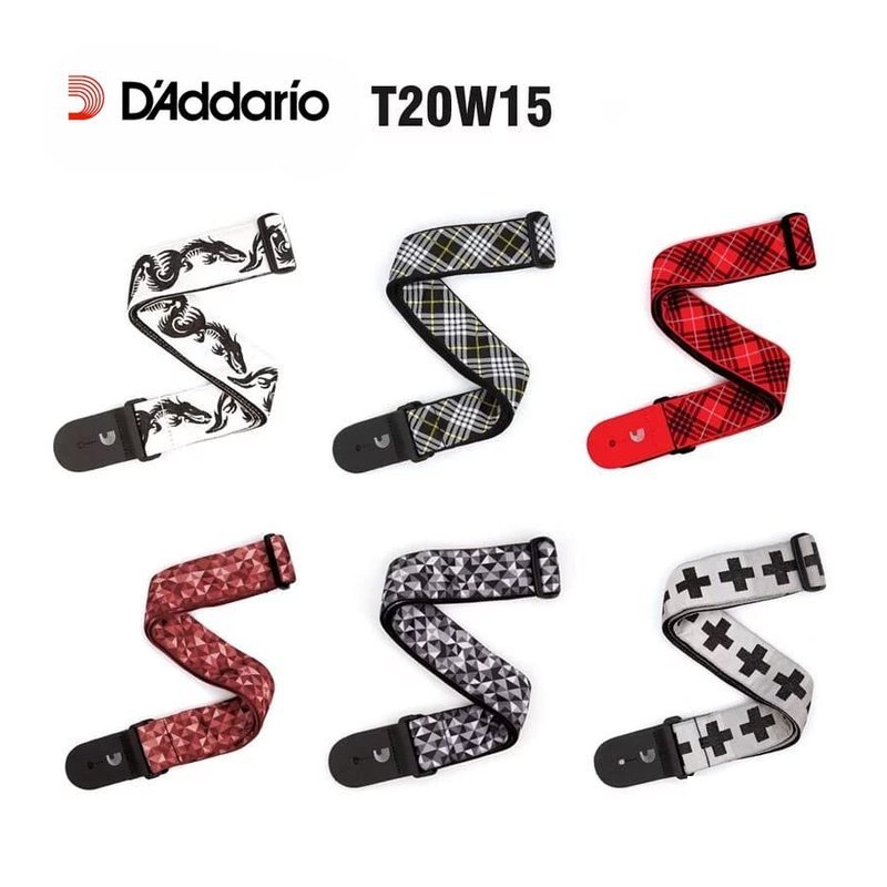 åºæ¸ D'Addario 吉他背帶 T20W15 Planet Waves — 三峽配件 / 週邊
