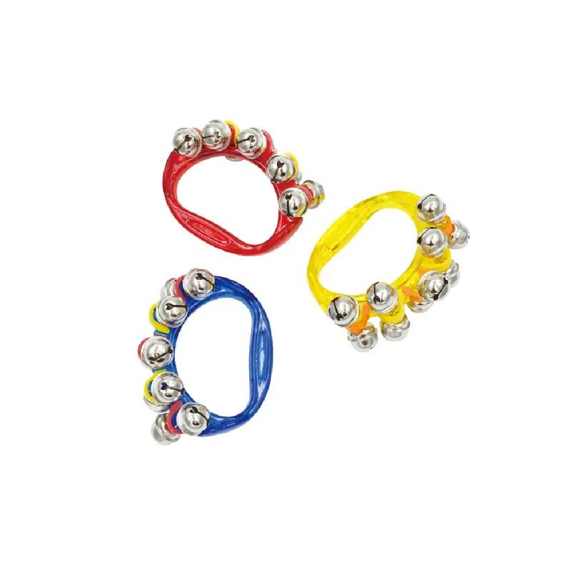 HAOSEN HAOSEN / HB-5RD, YL, BL 透明塑膠手搖鈴 — 三峽配件 / 週邊