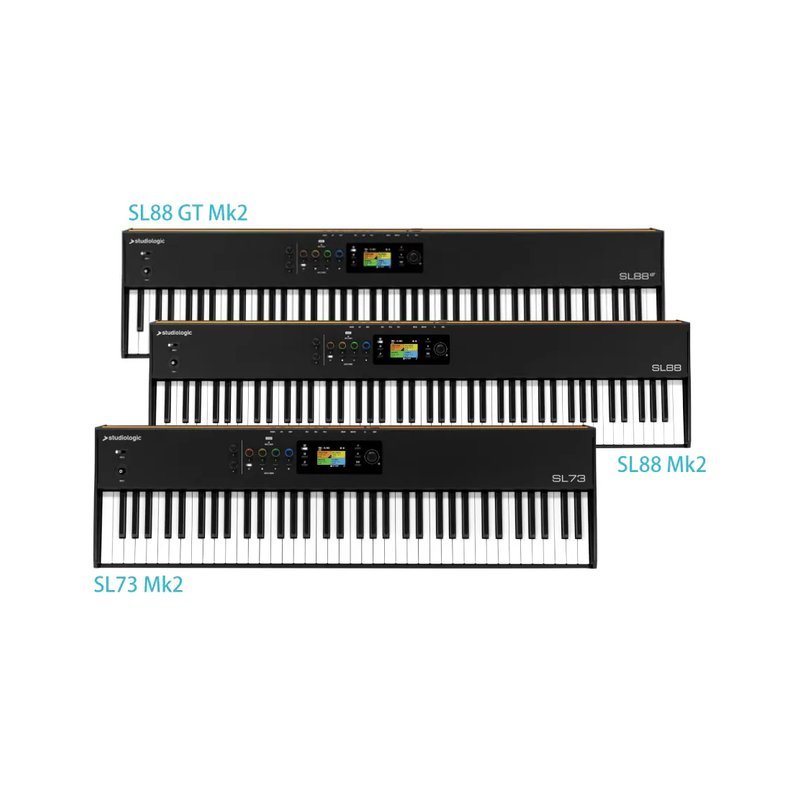 Studiologic Studiologic / SL 系列Mk2 MIDI鍵盤 (SL73 Mk2 / SL88 Mk2 / SL88 GT Mk2 [木質琴鍵] )<台灣代理公司貨> — 三峽電鋼琴 / 鍵盤