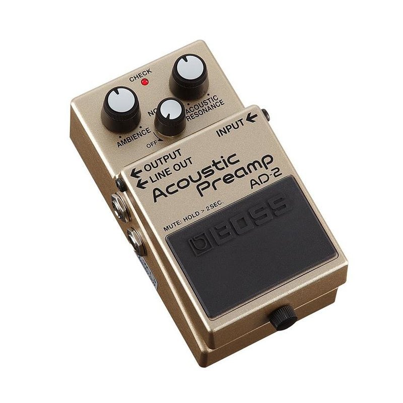 Roland Roland BOSS AD-2 Acoustic Preamp 電木吉他 效果器 (AD-2) — 三峽木吉他 / 民謠吉他