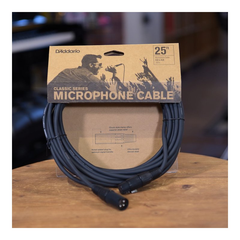 PLANET WAVES PW-CMIC-25 麥克風線 25? — 三峽配件 / 週邊