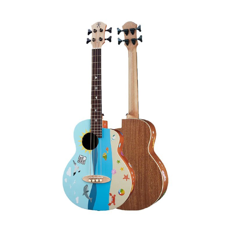 aNueNue aNueNue / MTK Kuta Sunset MTL聯名 36吋電木貝斯(西加雲杉木) 彩虹人官方認證 — 三峽吉他 / Bass