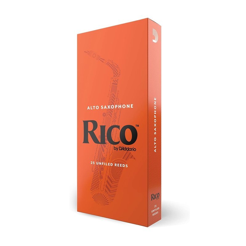 美國 RICO RI-A 中音 薩克斯風竹片 ALTO SAX (25片裝) — 三峽銅管 / 管樂