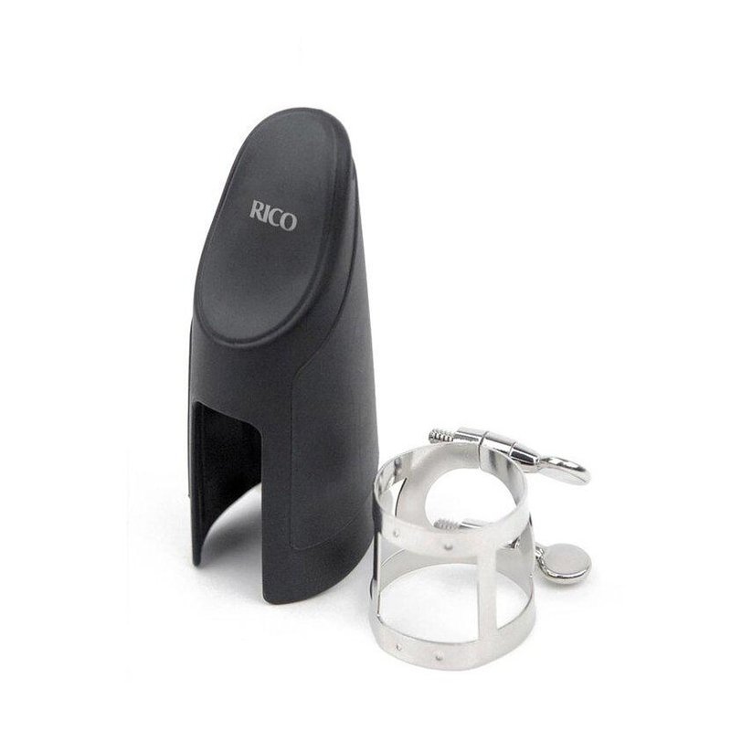 RCL1N 美國 RICO 豎笛 黑管 鍍鎳束圈+å¡è 吹嘴蓋 — 三峽吹嘴