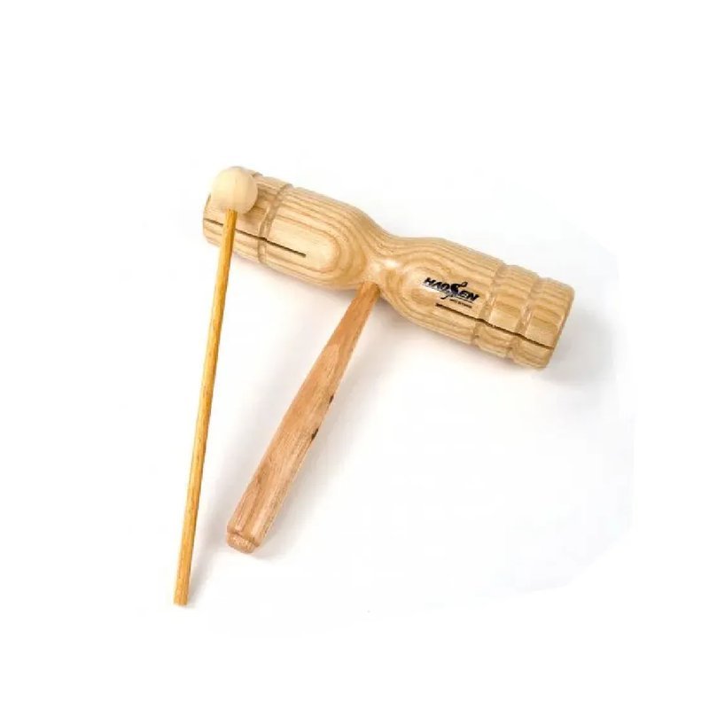 HAOSEN HAOSEN / HW-410L 原木色 雙頭木魚 — 三峽配件 / 週邊