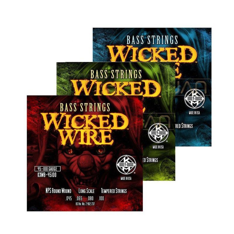 美國 Kerly Music Wicked Wire 系列 4弦 電貝斯弦 — 三峽吉他 / Bass