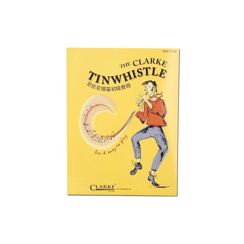 英國Clarke Original TIN 初級錫笛教程 附CD - CB6 — 三峽銅管 / 管樂