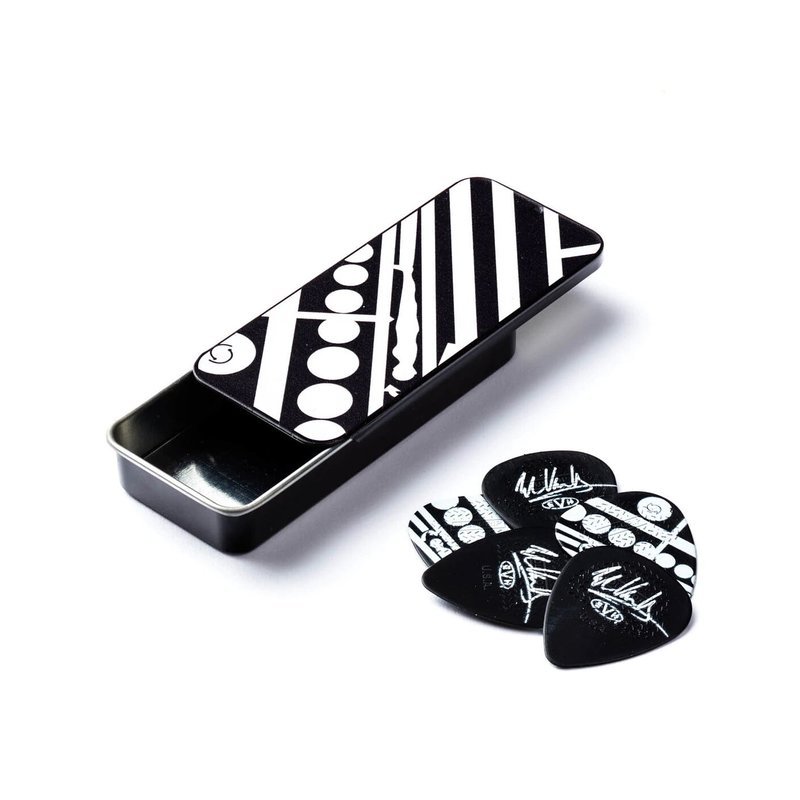 Dunlop Dunlop 彈片 EVH CIRCLES PICK TIN 鐵盒EVH簽名款 EVHPT05 — 三峽Pick