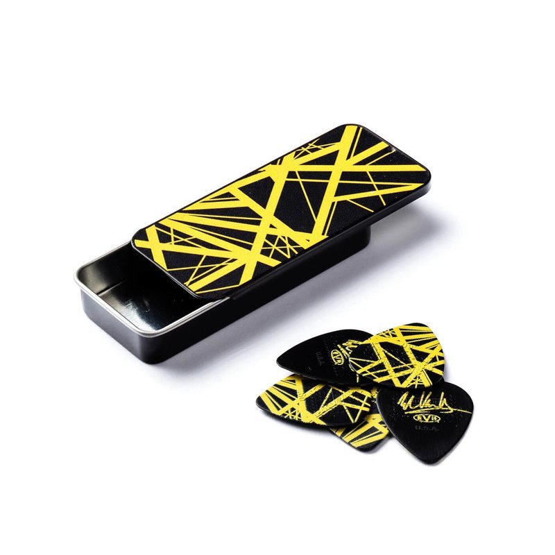 Dunlop Dunlop 彈片 EVH VH II PICK TIN 鐵盒EVH簽名款 EVHPT04 — 三峽Pick