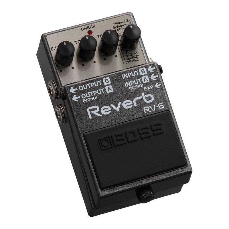單顆效果器 BOSS RV-6 空間音兴殘響 — 三峽效果器