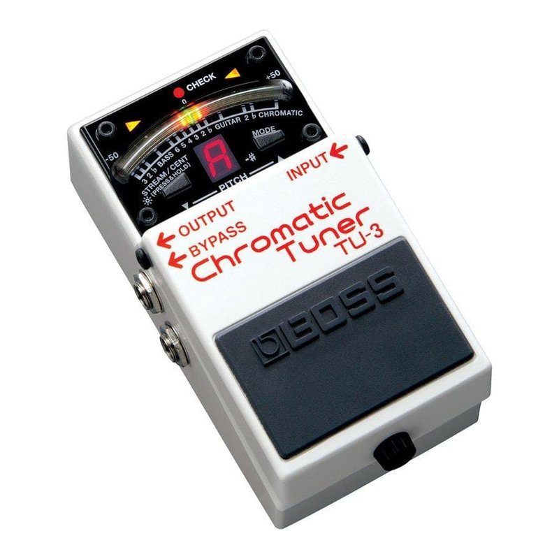 單顆效果器 半音階調音器 BOSS TU-3 — 三峽效果器