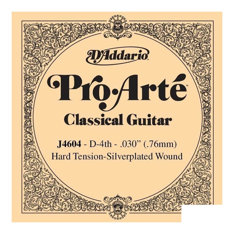 D'Addario J4604 (.030) 古典吉他弦 尼龍弦 EJ46 第四弦 4D弦 — 三峽古典吉他弦