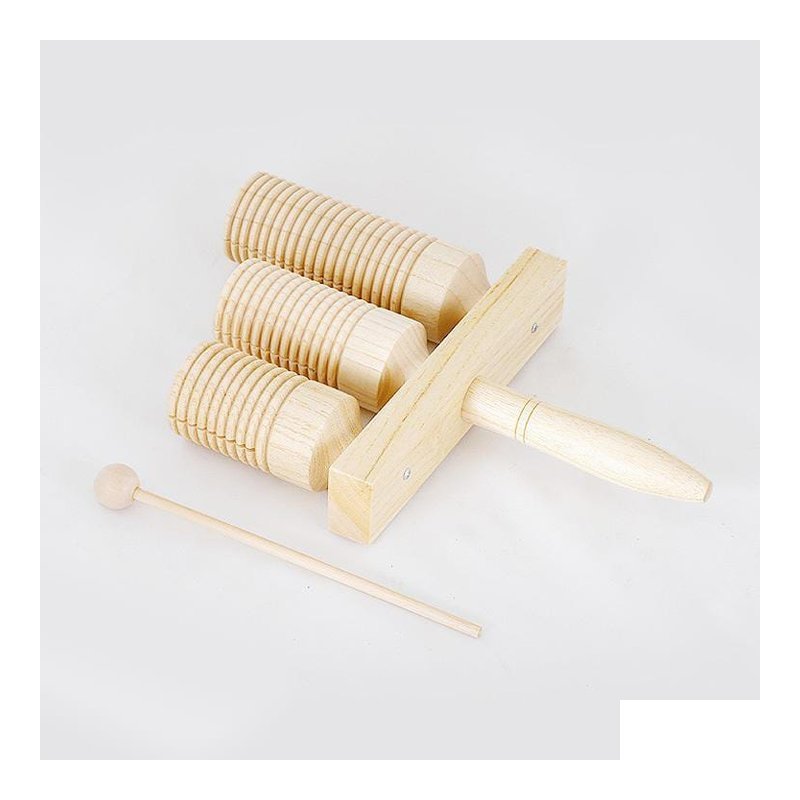 ORFF 奧福樂器 高品質 高中低木魚 刮弧木魚(含刮棒) 梆子 S006-1兒童樂器 打擊樂器 — 三峽鼓 / 打擊