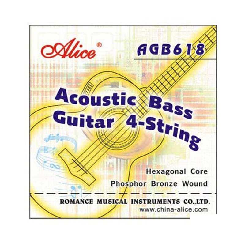 åºæ¸ Alice A618 四弦 木貝士弦 BASS — 三峽吉他 / Bass