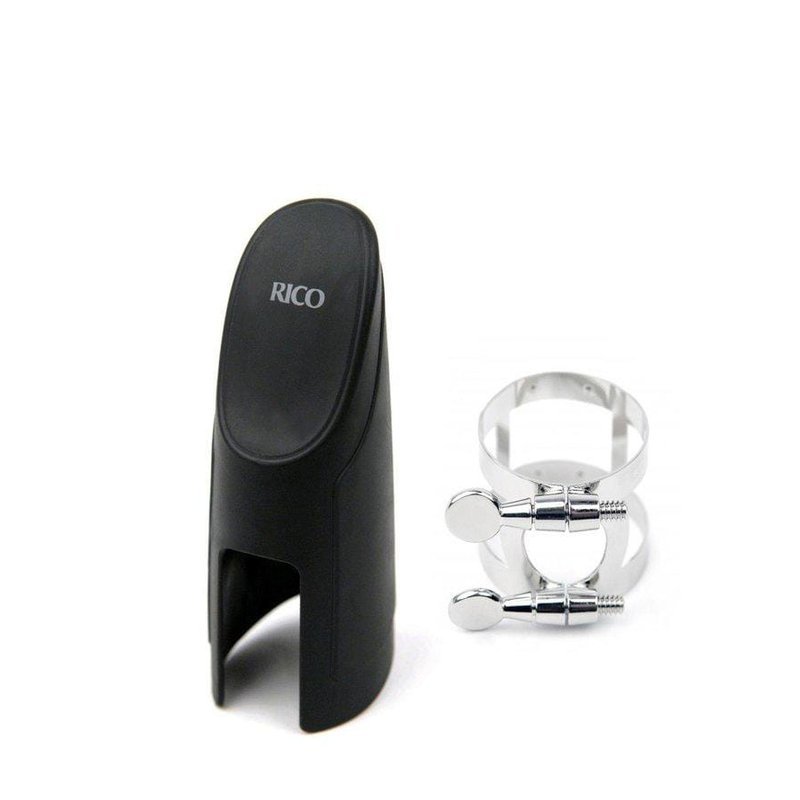 RSS1N 美國RICO 高音 薩克斯風 束圈蓋組 鍍鎳束環+å¡è 吹嘴蓋 — 三峽吹嘴