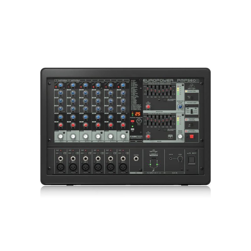 Behringer Behringer / PMP560M 6軌混音擴大機 — 三峽音響 / 音箱
