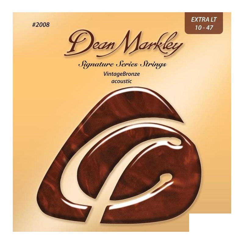 Dean Markley 2008 木吉他弦0.10-0.47 Vintage Bronze — 三峽木吉他 / 民謠吉他