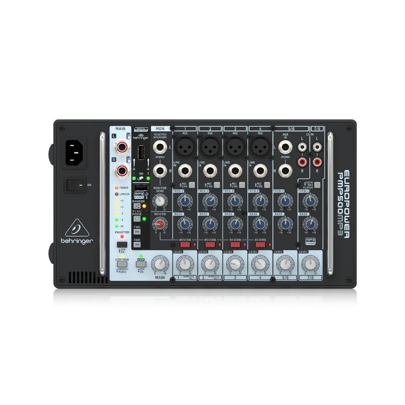 Behringer Behringer / PMP500MP3 8軌混音擴大機 — 三峽音響 / 音箱