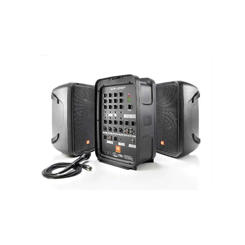 JBL JBL / EON208P 攜帶型PA音響組(150W/8吋x2) 台灣代理公司貨 — 三峽音響 / 音箱