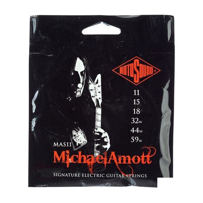 英國ROTOSOUND MAS11(11-59) Michael Amott 簽名款電吉他弦 旋弦公司貨 — 三峽吉他 / Bass