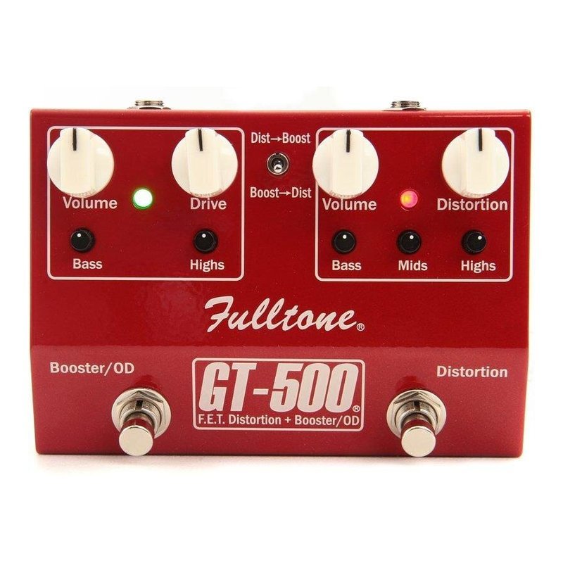 單塊效果器 美國 Fulltone GT500 電吉他 可調連接酆序 推子/ 過載/失真 — 三峽電吉他