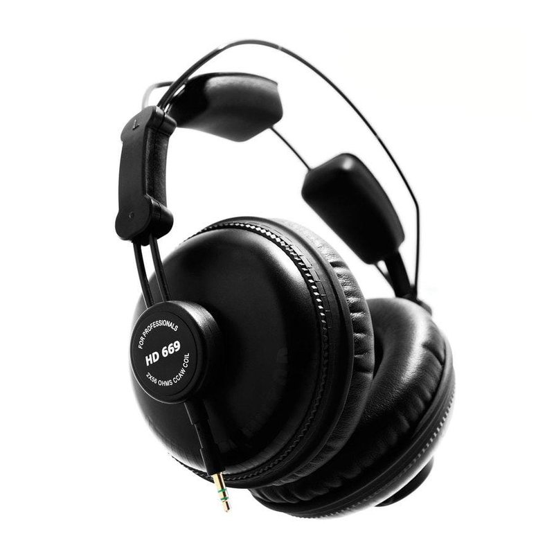 Superlux HD669 專業錄音棚標準監聽級耳機 耳罩式耳機 — 三峽錄音 / 音響