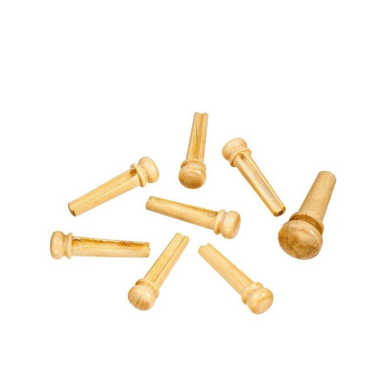 美國 Planet Waves 弦釘/弦慓 黃楊木 附釦 6顆/1組 (PWPS6) — 三峽配件 / 週邊