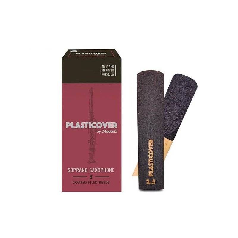 ?? RICO PC-S 高音薩克斯風黑竹片 Plasticover Soprano Sax Reeds — 三峽木管樂器