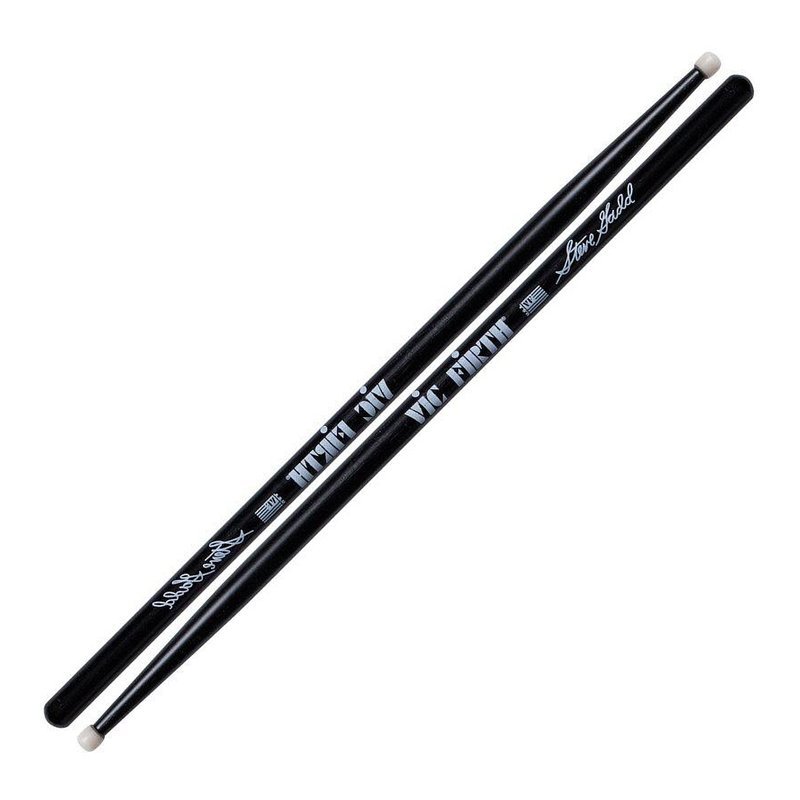 鼓棒 美國 Vic Firth SSGN 黑色 尼龍酭 Steve Gadd 簽名 爵士鼓棒 — 三峽鼓 / 打擊