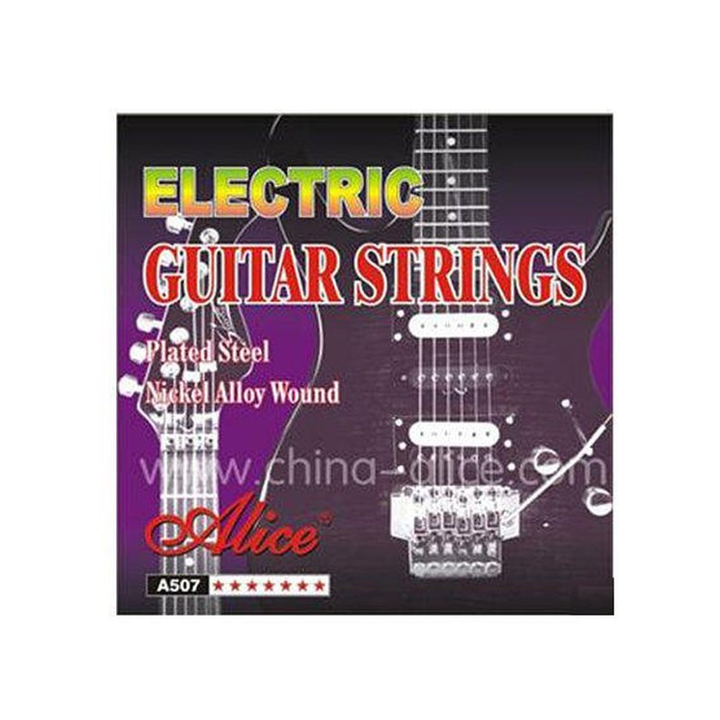 ALICE ALICE A507 電吉他弦 (整套) 升級版練習用弦 — 三峽木吉他 / 民謠吉他