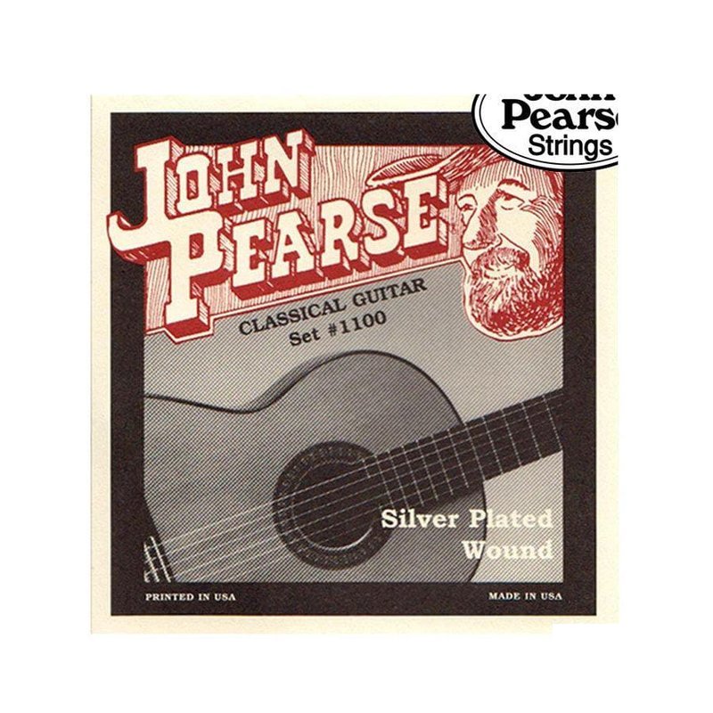John Pearse JPXC-1100 經典美製 古典吉他弦 銀弦 一般張力 音色均衡 — 三峽配件 / 週邊