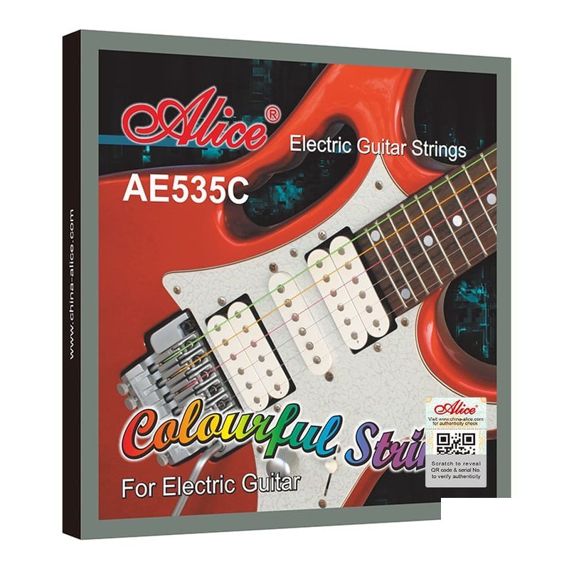 ALICE Alice AE535C-SL 彩色電吉他弦 super light 09-42 — 三峽木吉他 / 民謠吉他