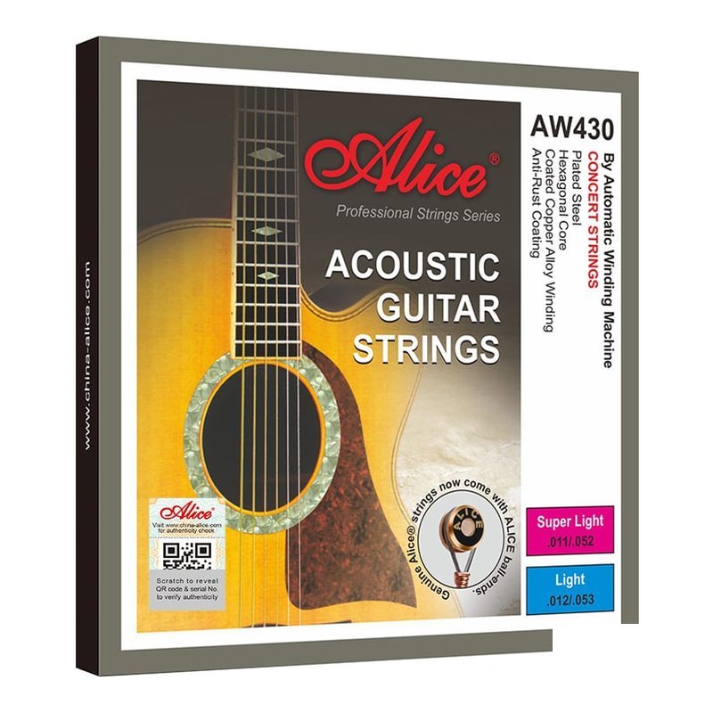 Alice AW430 木吉他弦 演奏用弦 æ°è¬ 吉他弦 — 三峽木吉他 / 民謠吉他